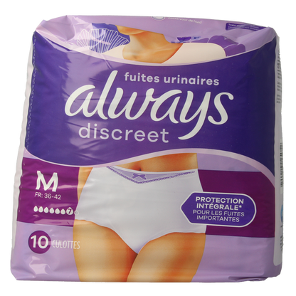 Always Discreet broekje plus maat M 10 Stuks