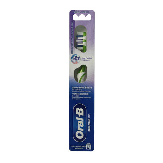 Oral B Pro 3D white hand tandenborstel 1 Stuks