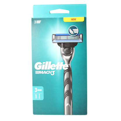 Gillette Mach3 base scheersysteem 1.00 Stuks