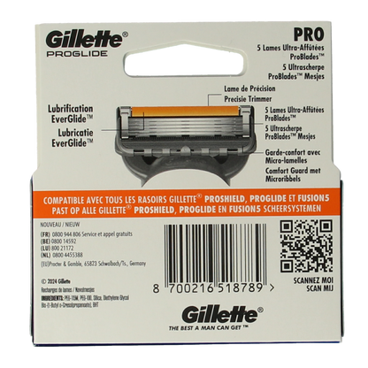 Gillette Proglide manual blades 4.00 Stuks