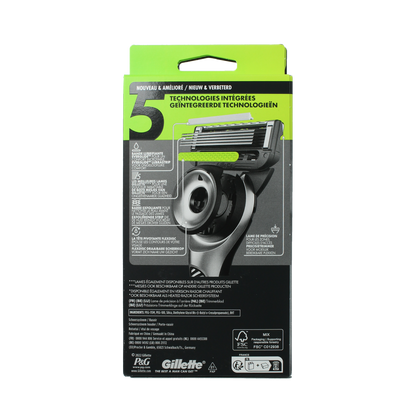 Gillette Scheersysteem stand 1 up 1.00 Stuks