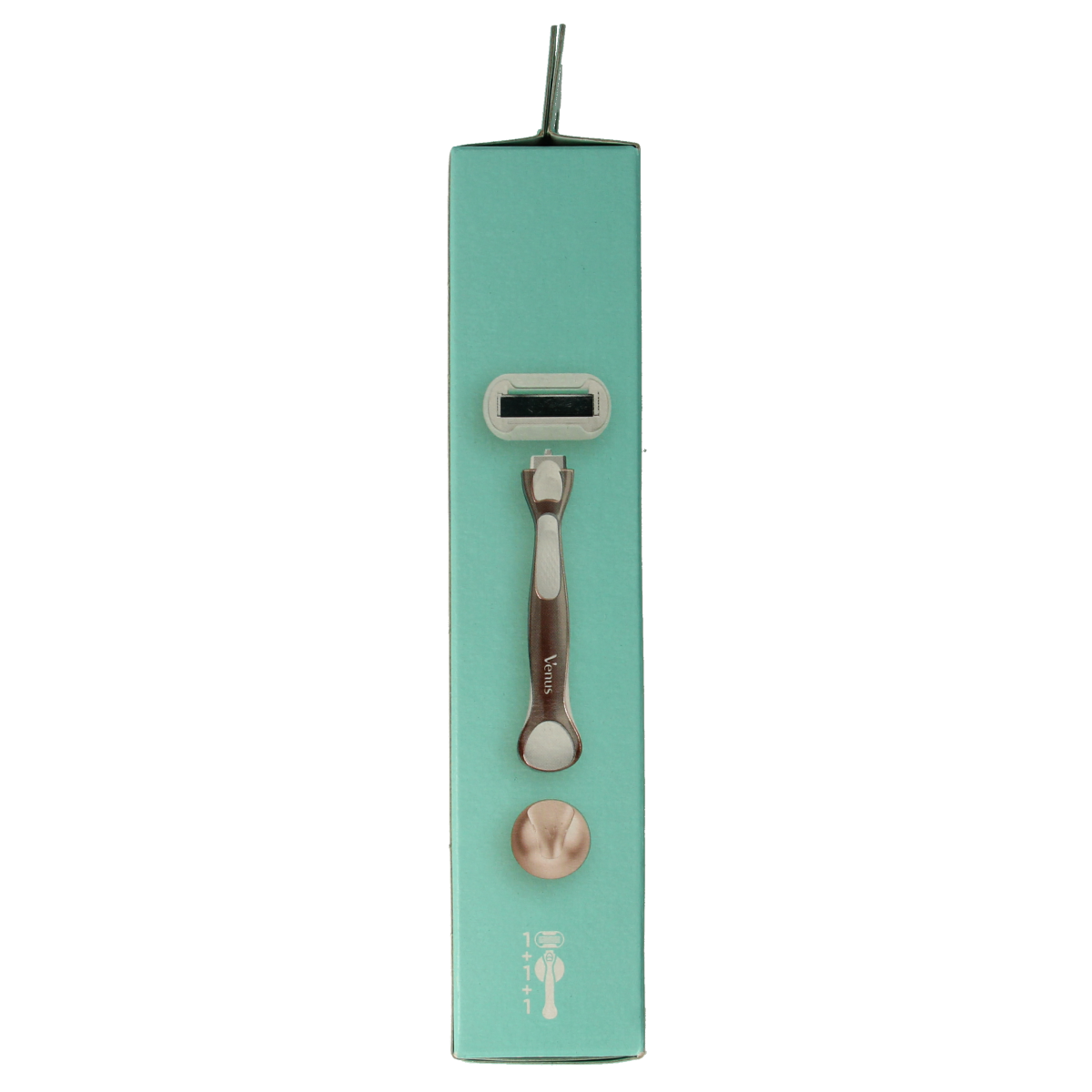 Gillette Venus deluxe smooth sensitive rosegold razor 1.00 Stuks