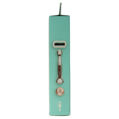 Gillette Venus deluxe smooth sensitive rosegold razor 1.00 Stuks