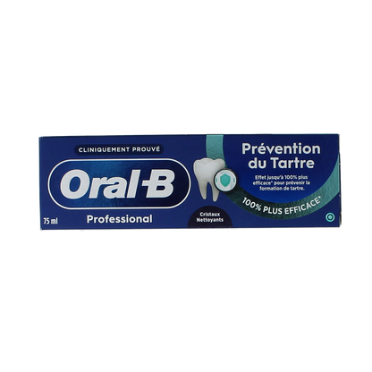 Oral B Tandpasta professional tandsteencontrole 75.00 Milliliter
