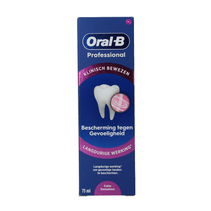 Oral B Tandpasta professional calming sensitive protect 75 Milliliter