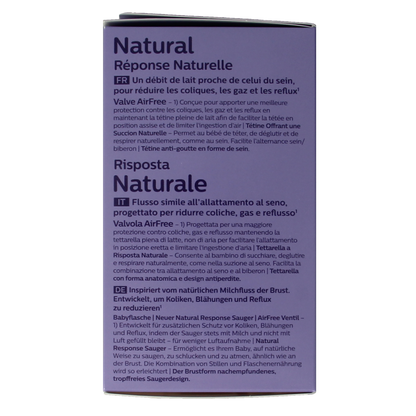 Avent Natural airfree voedingsfles 125 Milliliter