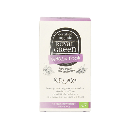 Royal Green Relax bio 60 Vegetarische capsules
