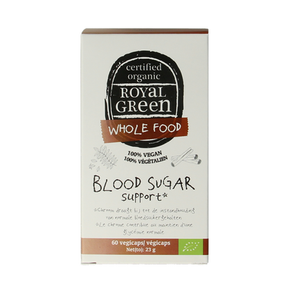 Royal Green Blood sugar support bio 60.00 Vegetarische capsules