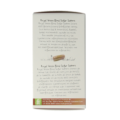 Royal Green Blood sugar support bio 60 Vegetarische capsules