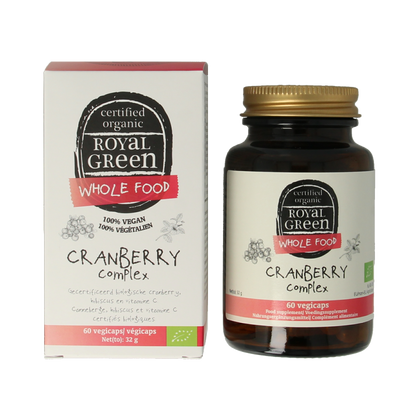 Royal Green Cranberry complex bio 60 Vegetarische capsules