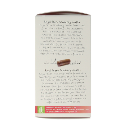 Royal Green Cranberry complex bio 60 Vegetarische capsules