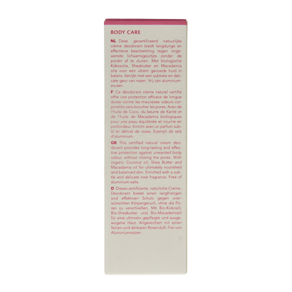 Earth Line Long lasting deodorant rose 50 Milliliter