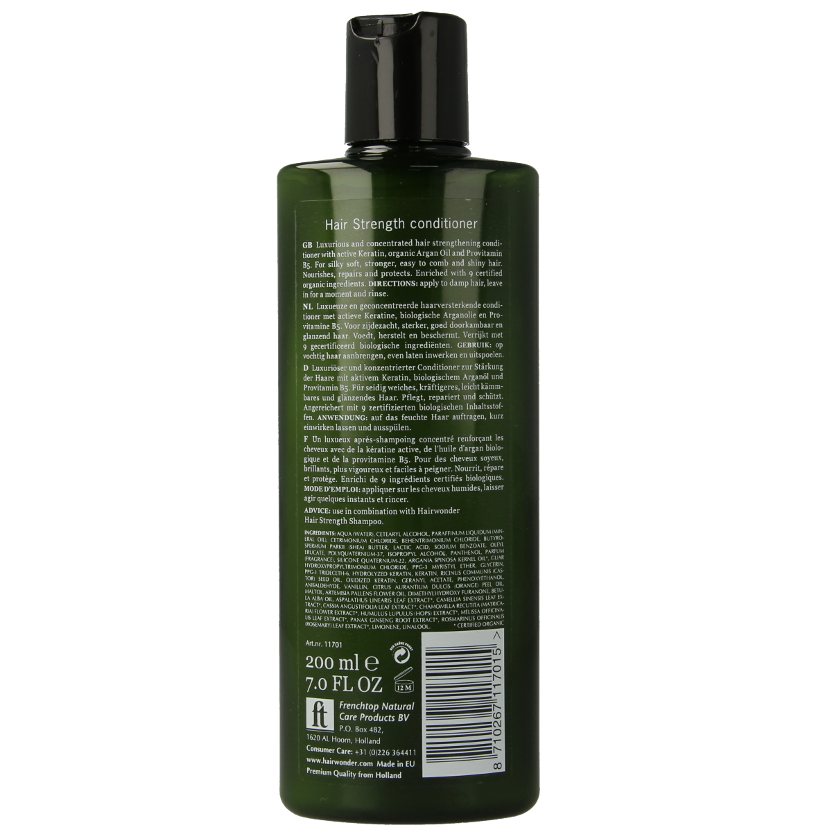 Hairwonder Hair strength conditioner 200.00 Milliliter