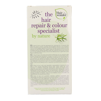 Hairwonder Colour & Care 4 medium brown 100.00 Milliliter