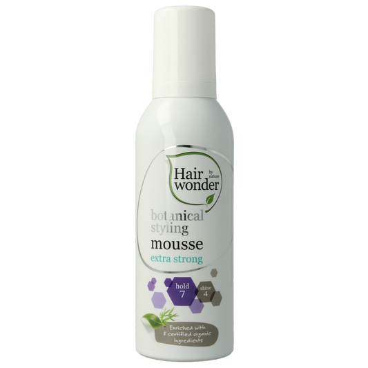 Hairwonder Botanical styling mousse extra strong 200.00 Milliliter