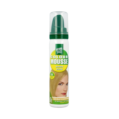 Henna Plus Colour mousse 8.3 golden blond 75 Milliliter