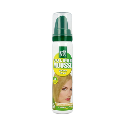 Henna Plus Colour mousse 8.3 golden blond 75 Milliliter