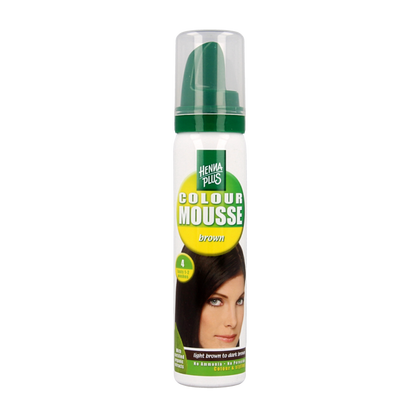 Henna Plus Colour mousse 4 brown 75 Milliliter