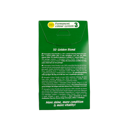 Henna Plus Colour powder 50 golden blond 100.00 Gram