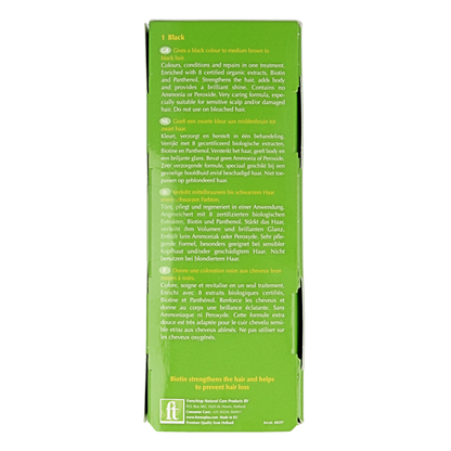 Henna Plus Colour cream black 1 60 Milliliter