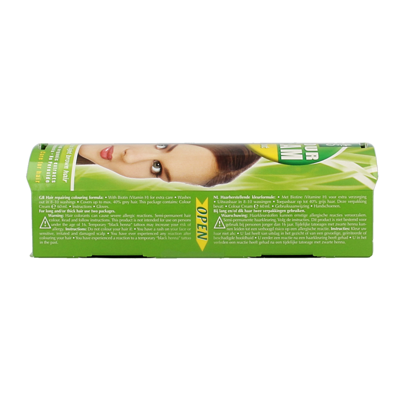 Henna Plus Colour cream 6.35 hazelnut 60 Milliliter