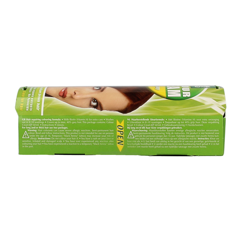 Henna Plus Colour cream 6.45 mahogany 60 Milliliter