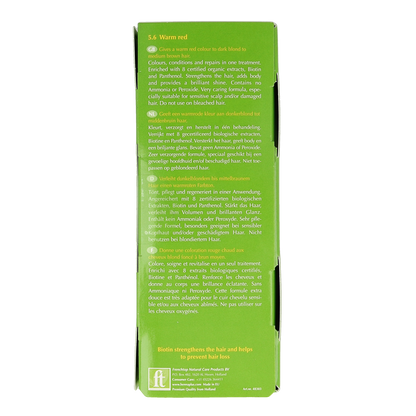 Henna Plus Colour cream 5.6 warm red 60.00 Milliliter
