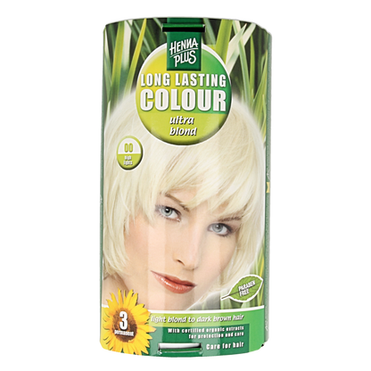 Henna Plus Long lasting colour 00 blonde coupe soleil 140 Milliliter