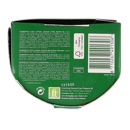 Henna Plus Long lasting colour 00 blonde coupe soleil 140 Milliliter