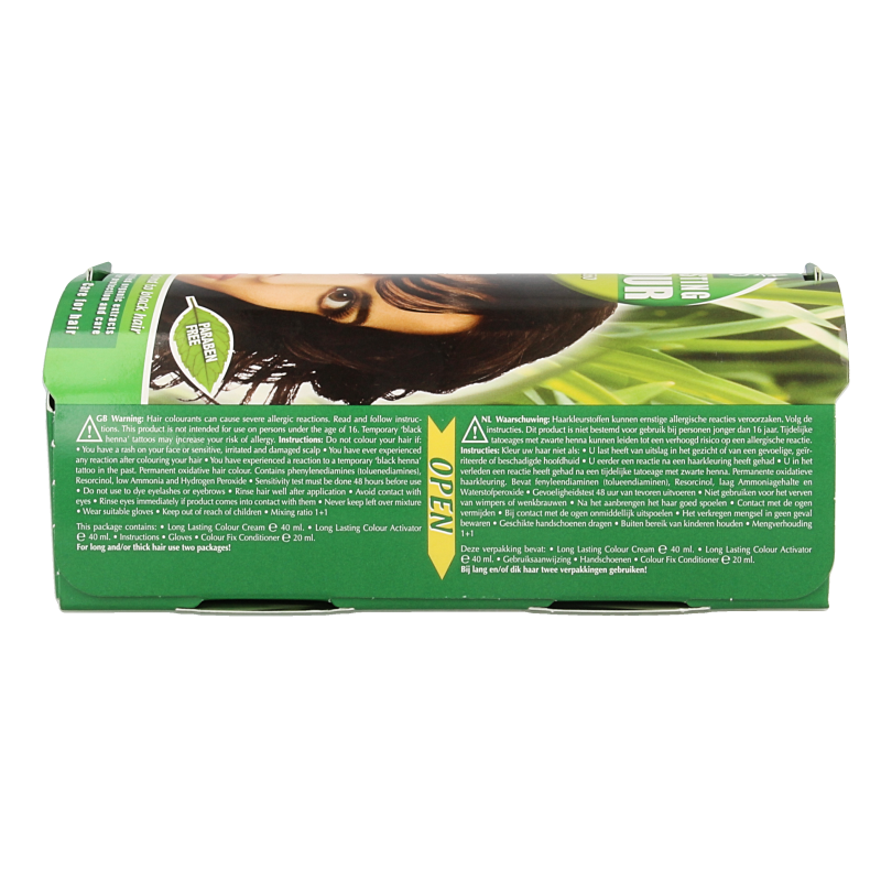 Henna Plus Long lasting colour 3.37 espresso 100 Milliliter
