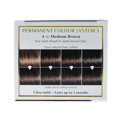Henna Plus Long lasting colour 4 medium brown 100.00 Milliliter