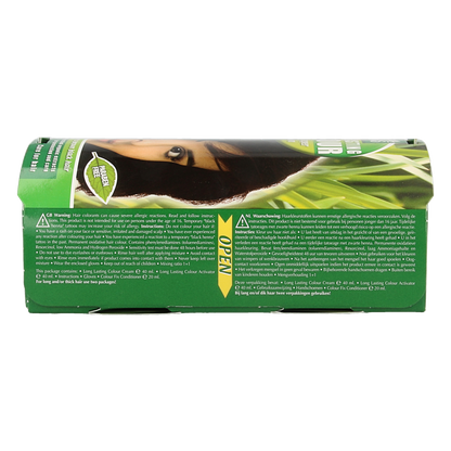 Henna Plus Long lasting colour 3.44 dark copper brown 100 Milliliter