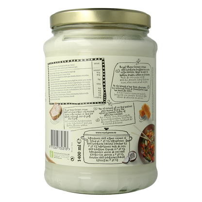 Royal Green Kokos cooking cream extra virgin bio 1400 Milliliter