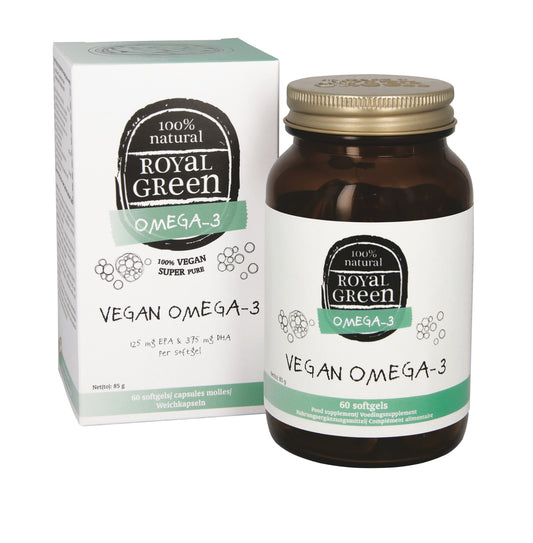 Royal Green Omega-3 vegan 60.00 Softgels