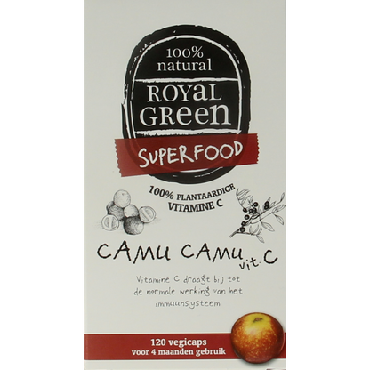 Royal Green Camu camu vitamine C 120.00 Vegetarische capsules