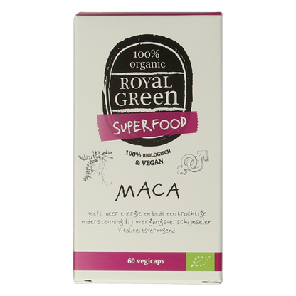 Royal Green Maca bio 60.00 Vegetarische capsules