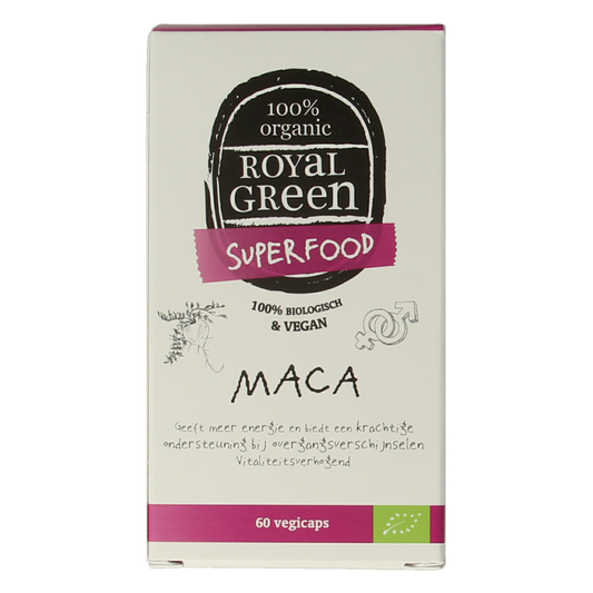 Royal Green Maca bio 60.00 Vegetarische capsules