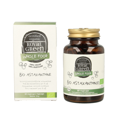 Royal Green Astaxanthine bio 60 Vegetarische capsules