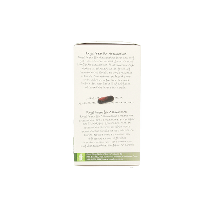 Royal Green Astaxanthine bio 60 Vegetarische capsules