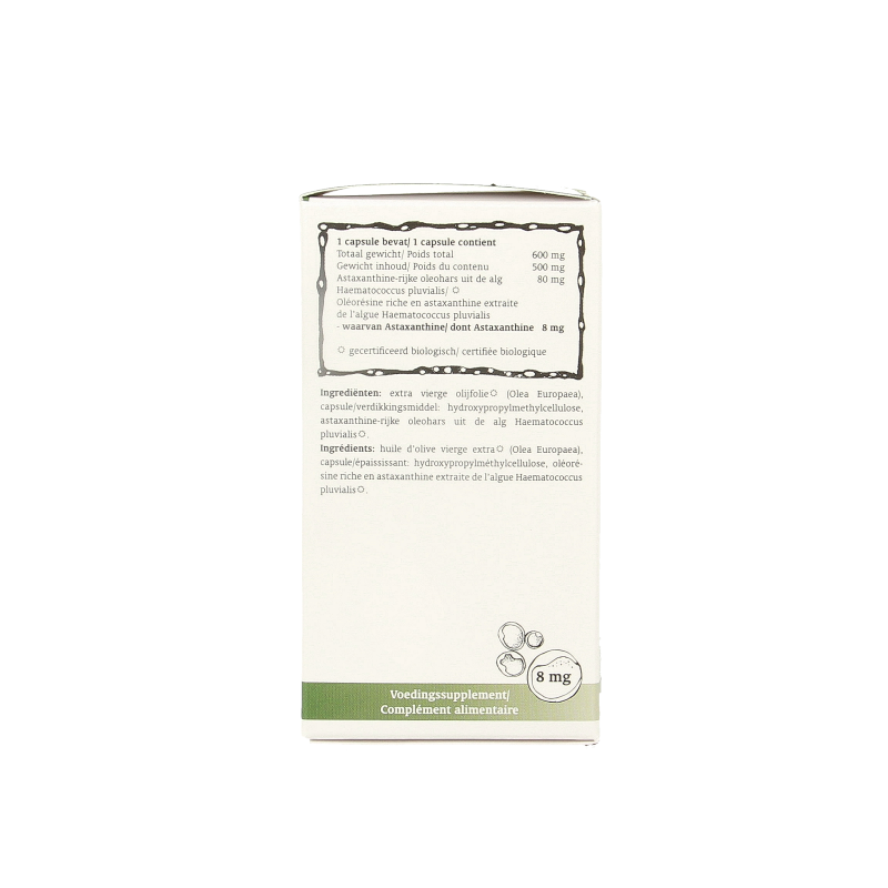 Royal Green Astaxanthine bio 60 Vegetarische capsules
