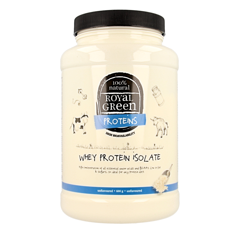 Royal Green Whey proteine isolate 600 Gram