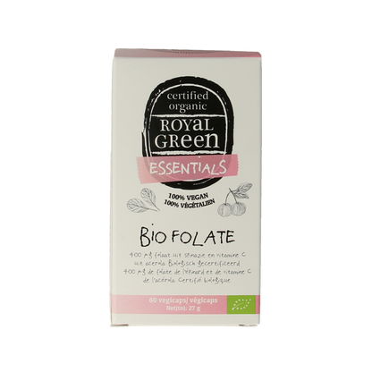 Royal Green Folate bio 60.00 Vegetarische capsules