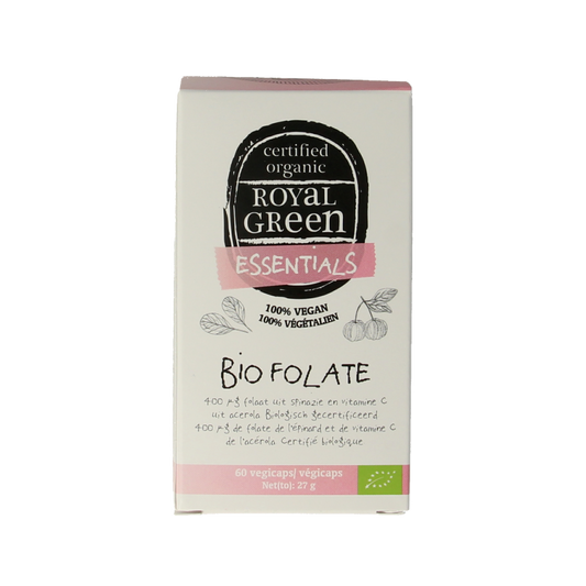 Royal Green Folate bio 60 Vegetarische capsules