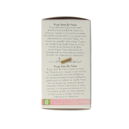 Royal Green Folate bio 60 Vegetarische capsules
