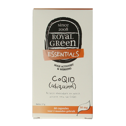 Royal Green Co Q10 ubiquinol 60.00 Capsules