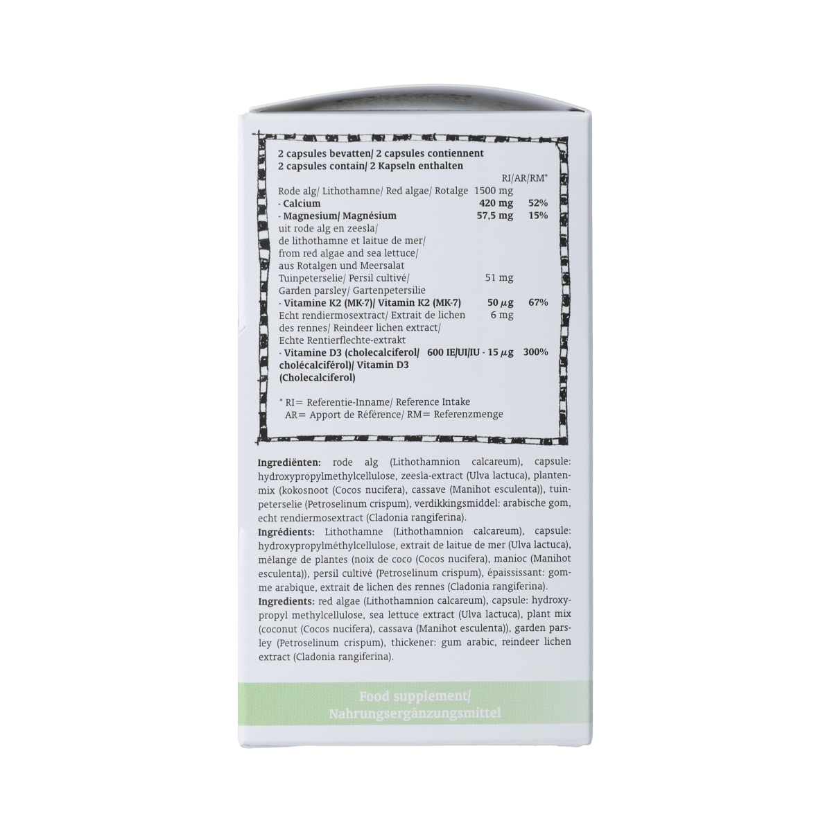 Royal Green Bone Support 60.00 Vegetarische capsules