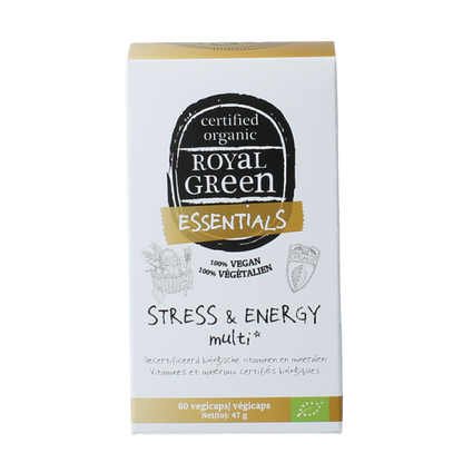 Royal Green Stress & energy multi bio 60 Vegetarische capsules