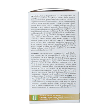 Royal Green Stress & energy multi bio 60 Vegetarische capsules