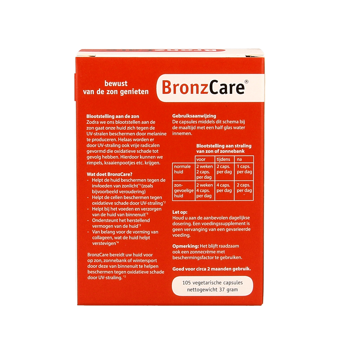 Bronzcare Multi vitamine 105.00 Capsules