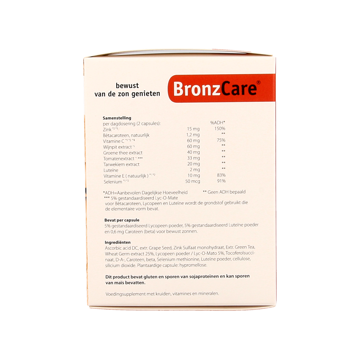 Bronzcare Multi vitamine 105.00 Capsules